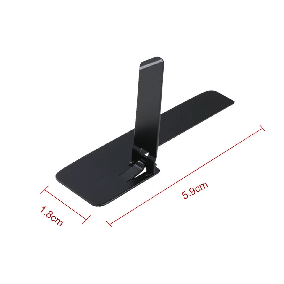 Metal Cell Phone Kickstand Ultra Thin Universal Desktop Stand Adjustable Folding - Image 2 of 4