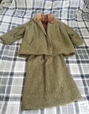 Vintage 1950s Coat/Skirt by Stroock #331644 Fashioned by Majorette 1/1 on Ebay 