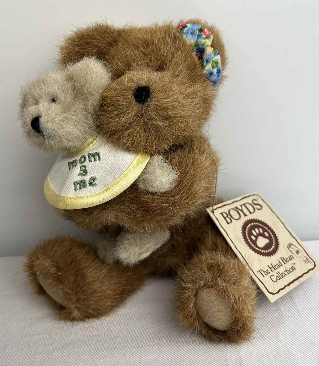 Boyds Bears Teddy Bears Plush Mom and Baby Hugs #903058 Jointed