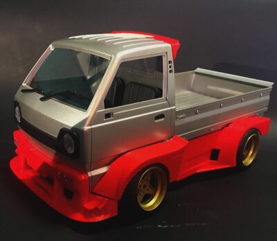 WPL D12 Wide Body Kit 110 for WPL D12 Kei truck 1:10 Scale