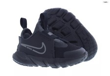 BRAND NEW Infant Nike Flex Runner 2 - Slip On - Black - Size 2C - DJ6039-001