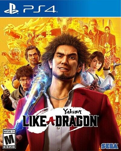 🔥NEW Yakuza Like a Dragon Standard Edition Sony PlayStation 4 PS4 FREE SHIPPING - Afbeelding 1 van 1