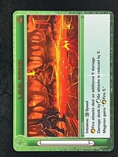 Chaotic 221/232 Lava Pond Copper Letters Rare Location Card