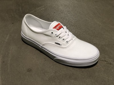 white vans custom