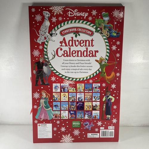 Disney Storybook Collection Advent Christmas Calendar 24 Festive Books Countdown - Picture 2 of 3