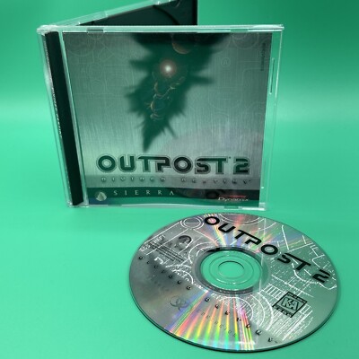 Outpost 2 Divided Destiny - PC Windows EXCELLENT Complete Jewel Case 1997 Sierra
