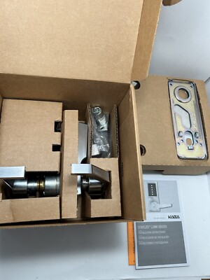 Kaba LL1021S26D41 Simplex Mechanical Push Button Lever Lock Entry w Key Chrome