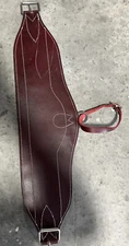 Leather Anatomic Hunter Girth Unbranded, Belt Not Included