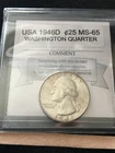 1946  D  USA, Washington ¢25 Quarter Dollar,
