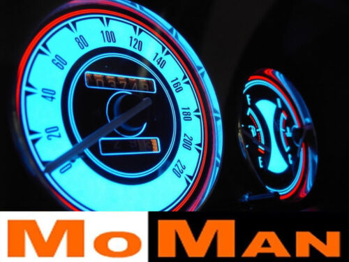 96-00 Honda Civic plasma tacho glow gauge dial reverse face CR-V EJ EK MA MB MC - Afbeelding 1 van 1