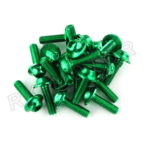 Pernos de carenado de carrocería tornillos tuerca clips para Honda Kawasaki Yamaha Suzuki BMW - Imagen 5 de 16