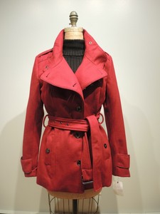 kenneth cole asymmetrical belted maxi wool coat