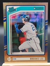 2024 Donruss Baseball Brooks Lee Rated Prospect GOLD 9/10 Minnesota Twins #154