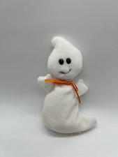 TY Beanie Baby Spooky The Ghost White Halloween 1995 Retired