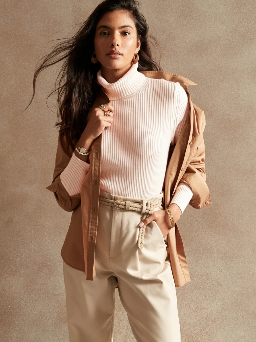 Banana republic deals ribbed sweater