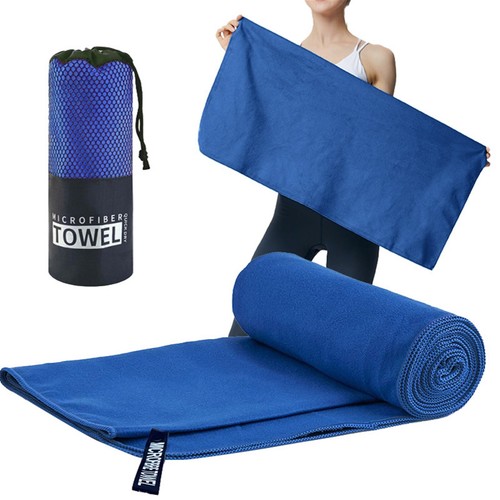 Microfiber Gym Towels Sports Sweat Towel Super Absorbent Ultra Soft Breathable - Picture 23 of 46