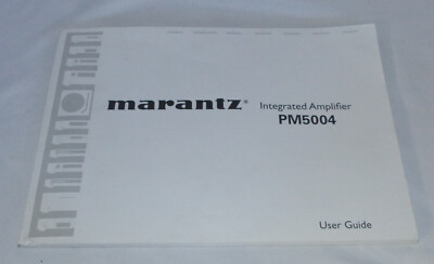 Marantz PM5004 Integrated Amplifier Bedienungsanleitung