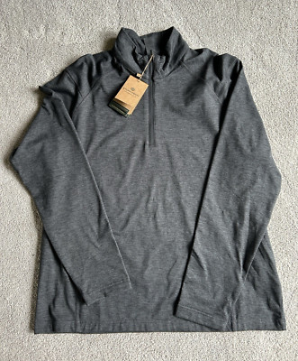 NEW-Stormtech Treeline 1/4-Zip Fleece HTZ-2 -XL-TG-Blackish Gray, Free shipping