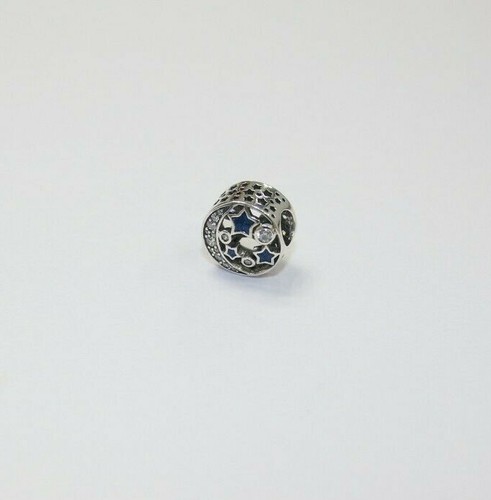 Neu Original Pandora Charm Sterlingsilber Vintage Nachthimmel Bead 791992CZ - Bild 3 von 5