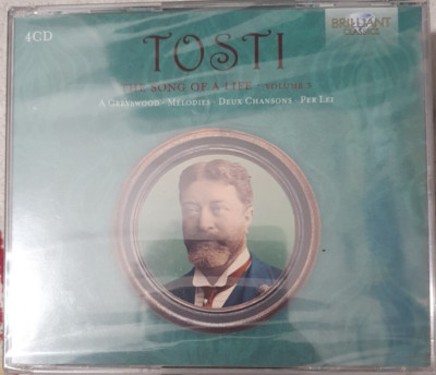 FRANCESCO PAOLO TOSTI -BRILLIANT CLASSICS THE SONG OF A LIFE VOL.3 CELLOPHANATO