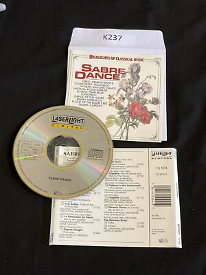 Sabre Dance / Slavonic Dance / Arabian Dance - Audio CD NO CASE#K237