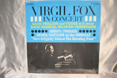 SEALED Virgil Fox  IN CONCERT LP  - Picture 1 of 2