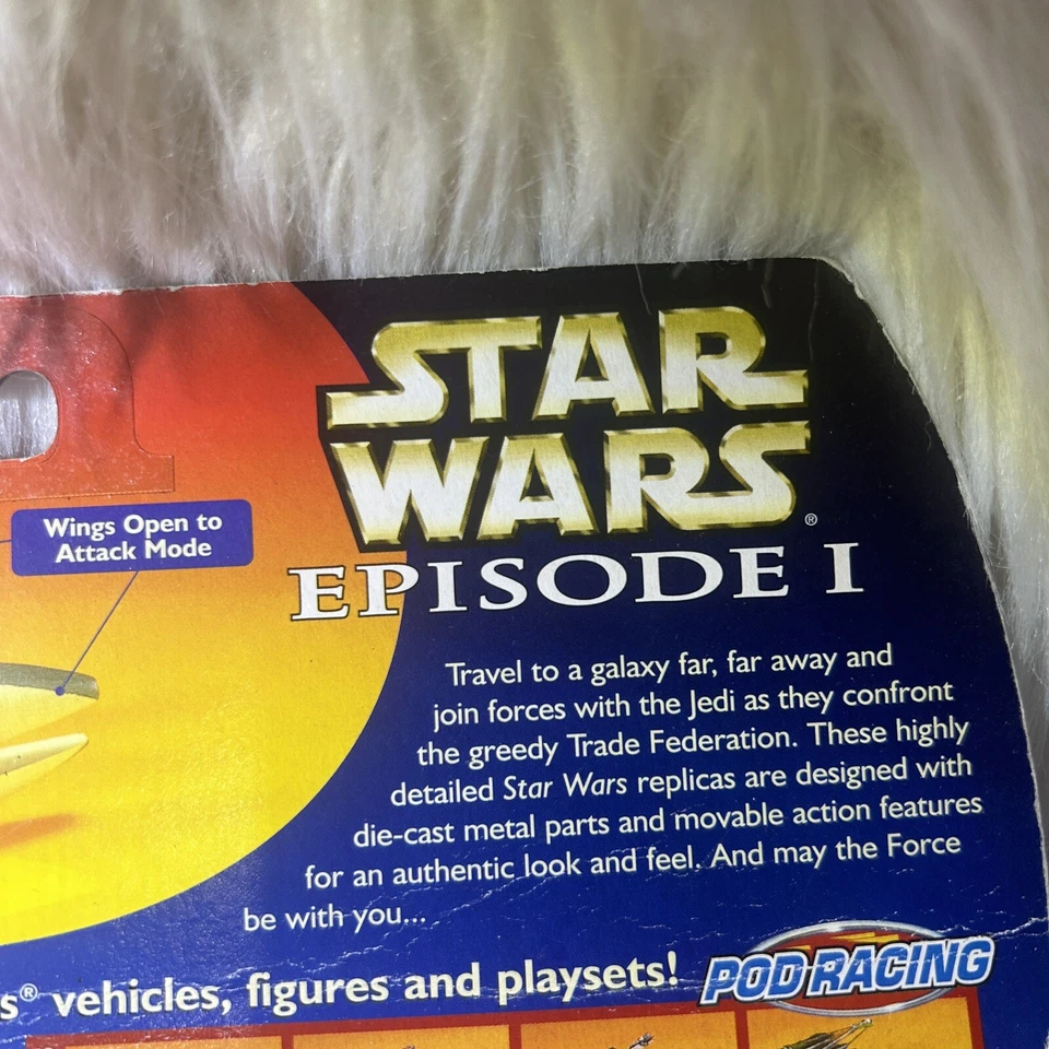 1998 Micro Machines Star Wars Episode I Trade Federation Droid Starfighter - Image 4 of 4