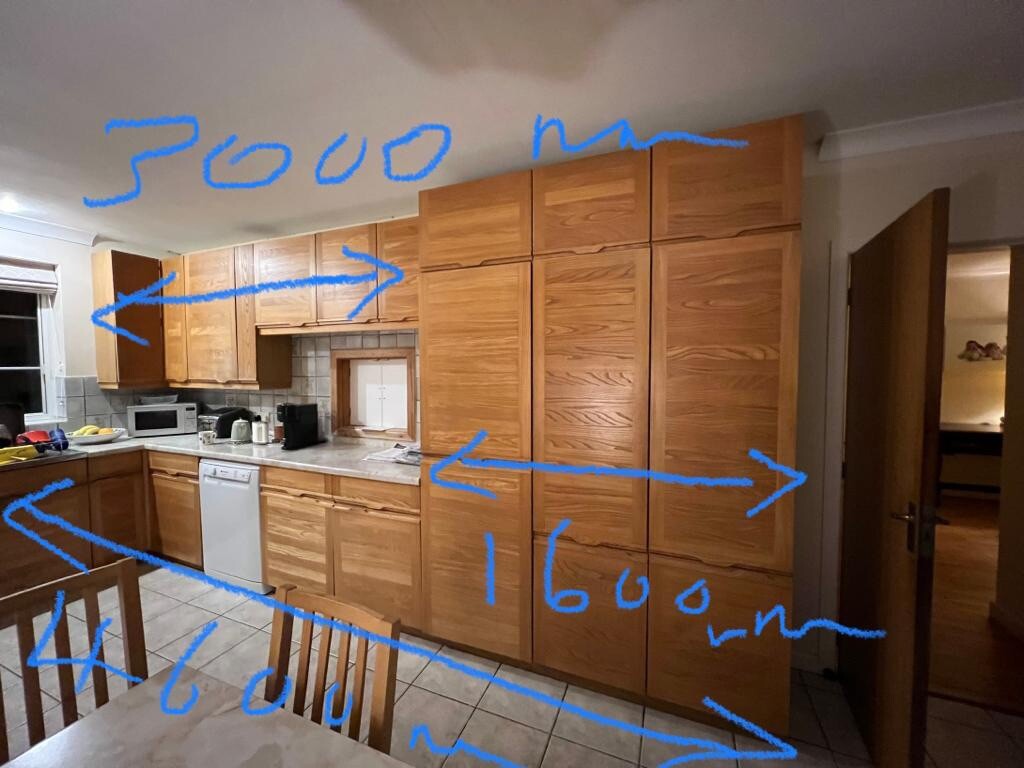 used solid oak kitchen units. eBay