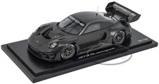 Spark 1/18 Scale Porsche 911 GT3R Rennsport Carbon Dealer Box 1/500 New $0 Ship