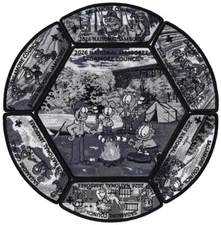 2026 Boy Scout Jamboree Sagamore Council Garfield Ghost JSP CSP Patch Set Lot