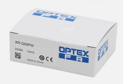 One Brand New OPTEX KR-Q50PW Sensor