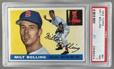 1955 Topps 91 Milt Bolling PSA 7 26568304