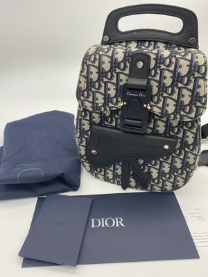 Christian Dior Gallop Sling Body Bag Shoulder Oblique Jacquard