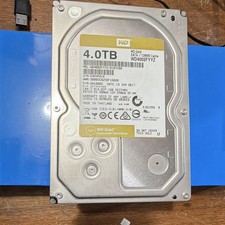WESTERN DIGITAL WD4002FYYZ 4TB Enterprise SATA 128MB 3.5IN HDD