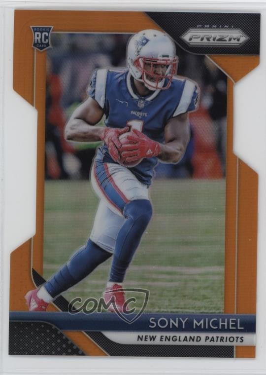 2018 Panini Prizm Rookie Orange Prizm /249 Sony Michel #211 0d9o