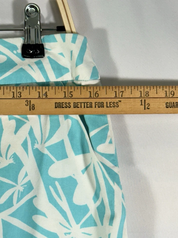 Lilly Pulitzer Marigold Ruffle Skort Shorely Blue Light My Fire Dragonfly Size 6 - Image 4 of 4