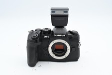 Olympus OM-D E-M1 Mark II Mirrorless MFT Camera Body, Black 20.4MP 