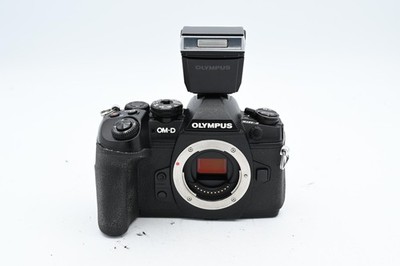 Olympus OM-D E-M1 Mark II Mirrorless MFT Camera Body, Black {20.4MP}