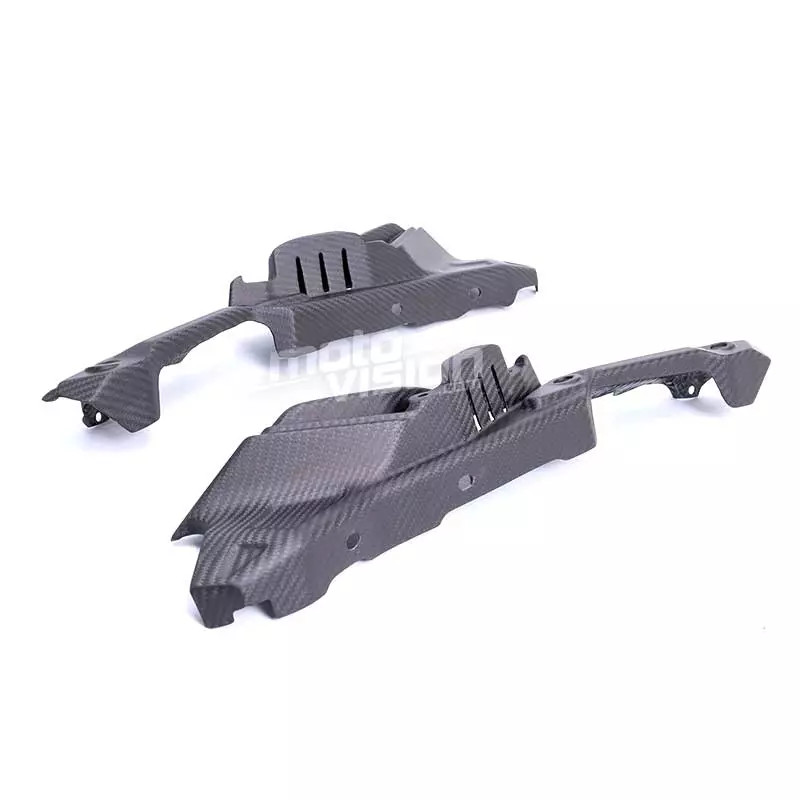 Carbone de prestige pour habillage intérieur arrière Yamaha MT10 2016-2020 vernis mat