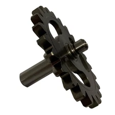 Factory Spec Water Pump Impeller Shaft With Gear for Kawasaki KX125 2003-2005