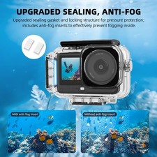 For DJI OSMO Action 6 Magnetic Quick Release 60M Waterproof Diving Case