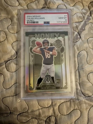 2024 Caleb Williams Money Mosaic Chicago Bears Rookie RC PSA 10