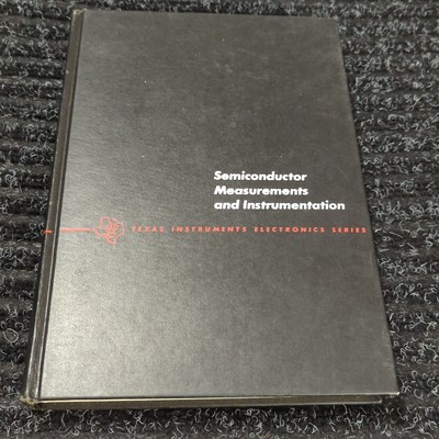 Semiconductor Measurements And Instrumentation Texas Instruments Book Electronic