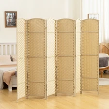 HOMCOM Room Divider Freestanding Folding Privacy Screen