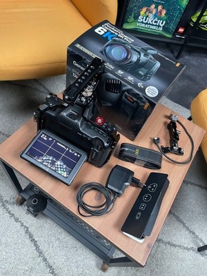 Blackmagic Pocket Cinema Camera 6K PRO   Excellent Condition (Studio Use Only)