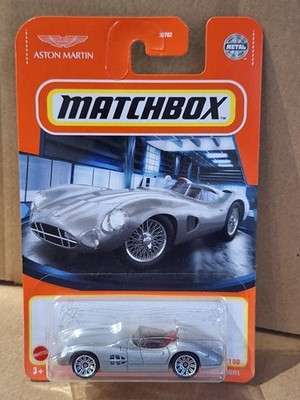 MATCHBOX 1956 ASTON MARTIN DBR1 - SILBER