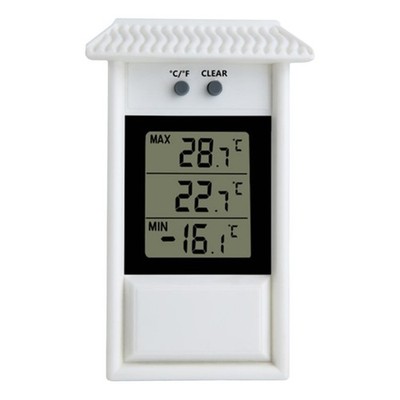 Digitales Min Max Thermometer mit Aufzeichnung Hoch Tief Gewächshausthermometer
