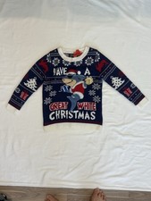 NWT Kids Ugly Christmas Sweater- Shark, Size L