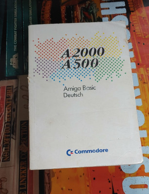 A2000 A500 Amiga Basic Deutsch Handbuch (Commodore) 1987