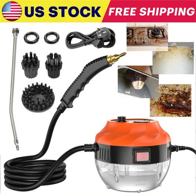 #ad 3800W High Pressure Steam Cleaner Household Car Steam Cleaner Cleaning Machine $42.98